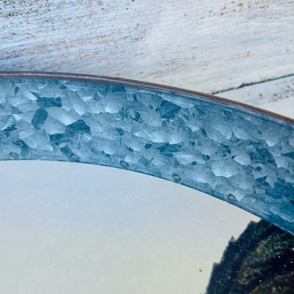 *Let’s Watch A Chick Flick Galvanized Metal Farmhouse Tray - Picture 6 of 16